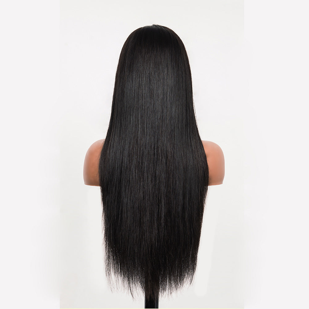 Luxllent Hair Prime Raw Lisse Straight with Seamless HD Lace Wig