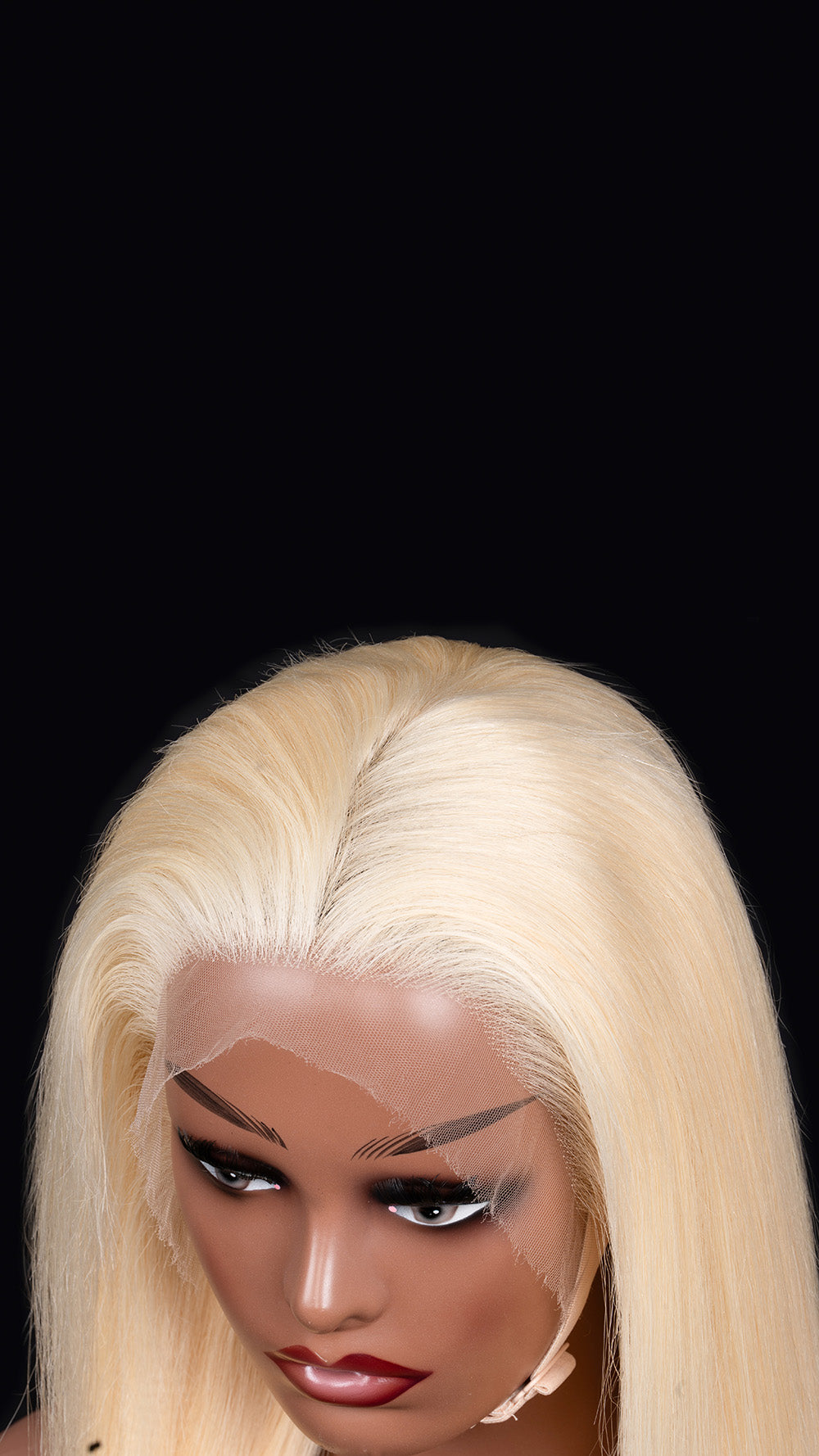 Luxllent Hair Prime Blonde Lisse Straight with Seamless HD Lace Wig