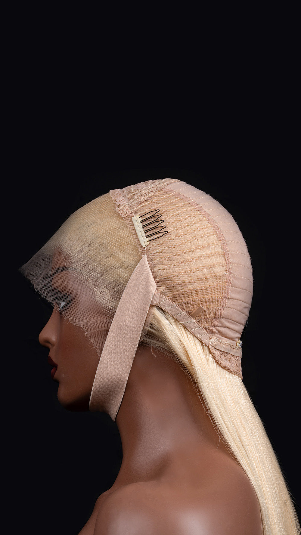 Luxllent Hair Prime Blonde Lisse Straight with Seamless HD Lace Wig